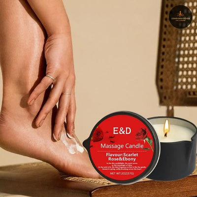 bougie de massage aromatique