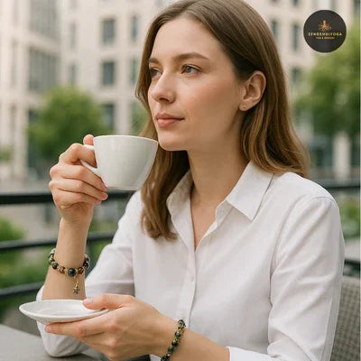 bracelet femme en perle accessoire bien etre estival