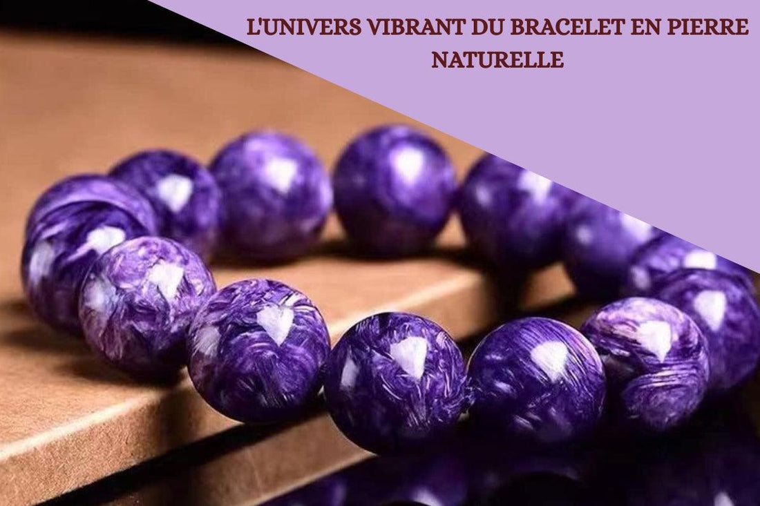 bracelet pierre naturelle univers vibrant