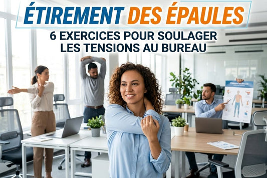 etirement epaules 6 exercices bureau