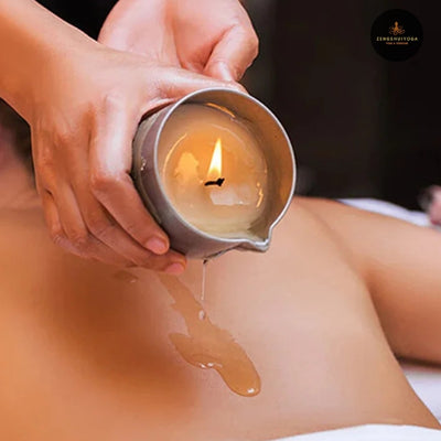 bougie de massage relaxante bien etre