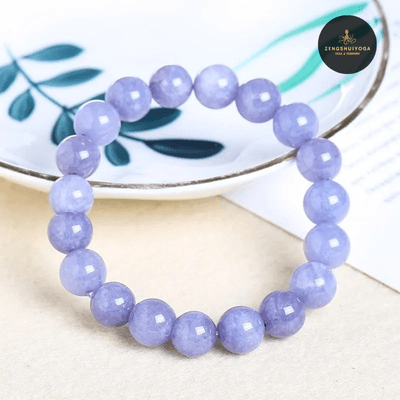 bracelet-de-perles-violette