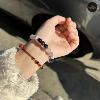 bracelet en pierres naturelles accessoire boheme chic conscient