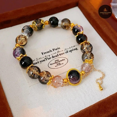 bracelet femme en perle vintage bijou authentique