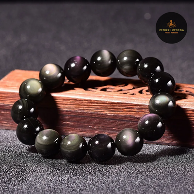 bracelet-obsidienne