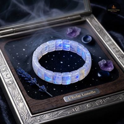 bracelet pierre de lune véritable durete mohs 6 resistance naturelle