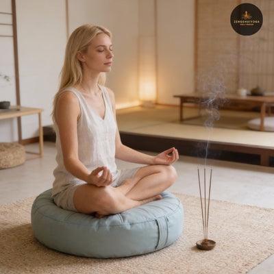 coussin de méditation assise rehaussée