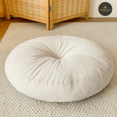 coussin de méditation zen