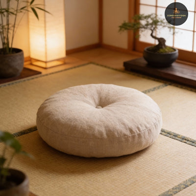 coussin de yoga relaxation sol