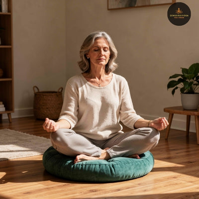 coussin yoga polyvalent meditation lecture detente