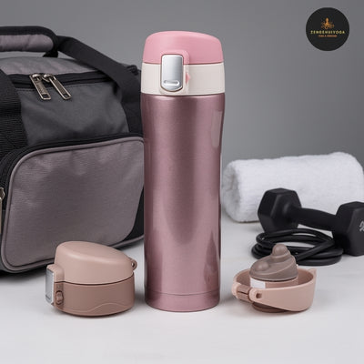 gourde isotherme acier inoxydable premium