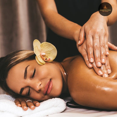 huile de massage aromatherapie