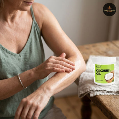 huile de massage coco conservation sec lumiere-texture pure