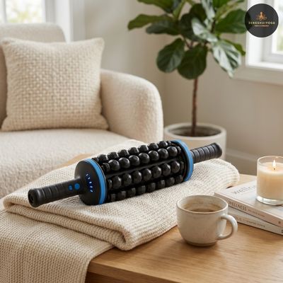 rouleau de massage vibrant duovibe produit