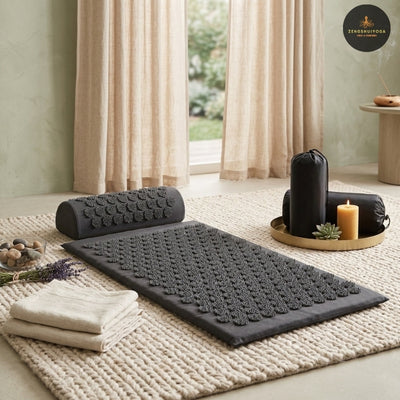 tapis d acupression ecologique pol ymere securise maison rituel