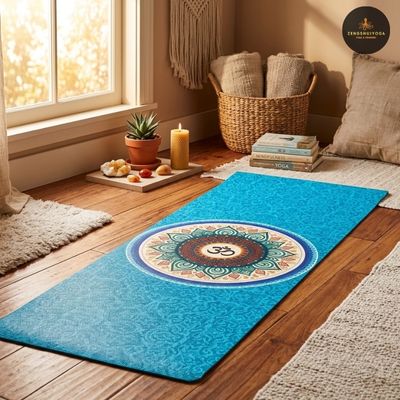 tapis de yoga microfibre femme active rituel serenite quotidien