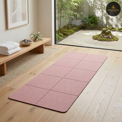 tapis de yoga pliable adherence sol parquet carrelage stable